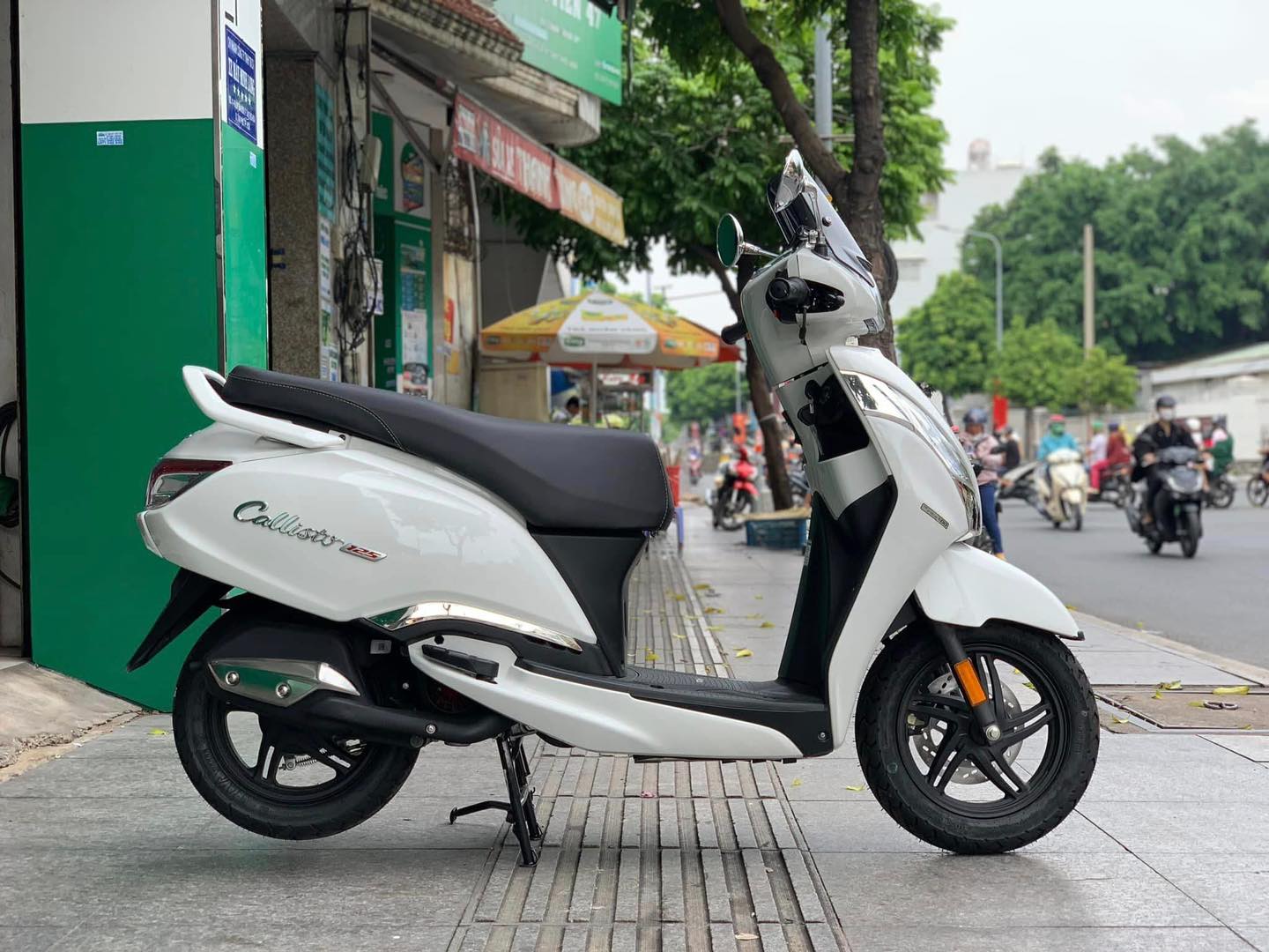 Thân sau xe TVS Callisto 125