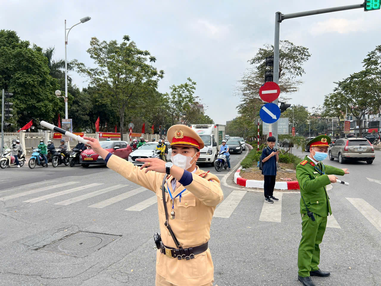Bản đồ phân luồng giao thông phục vụ lễ kỷ niệm
