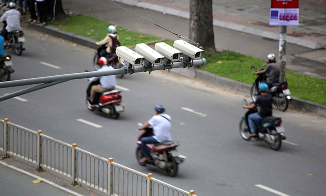 Camera giao thông TP.HCM giám sát xử phạt vi phạm