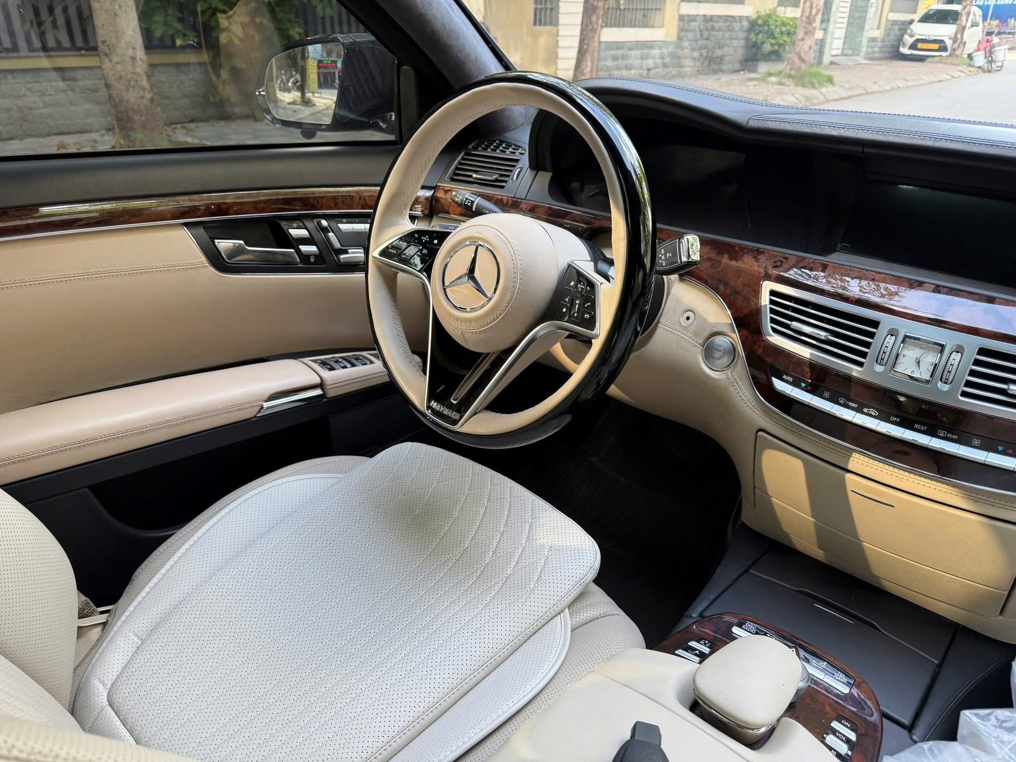 Nội thất tiện nghi của chiếc S 500