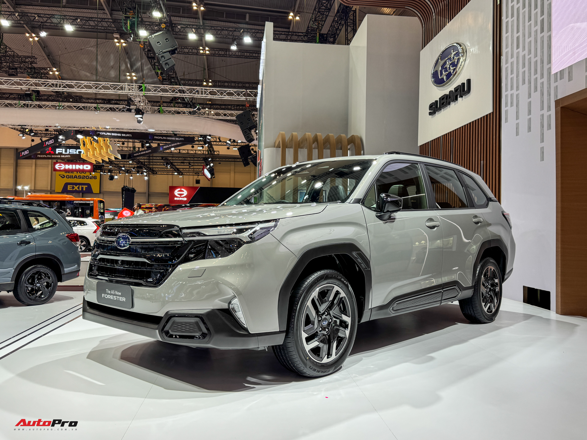 Nội thất Subaru Forester 2025 với màn hình lớn