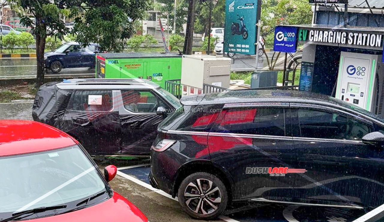 Kia Syros phiên bản điện ngụy trang