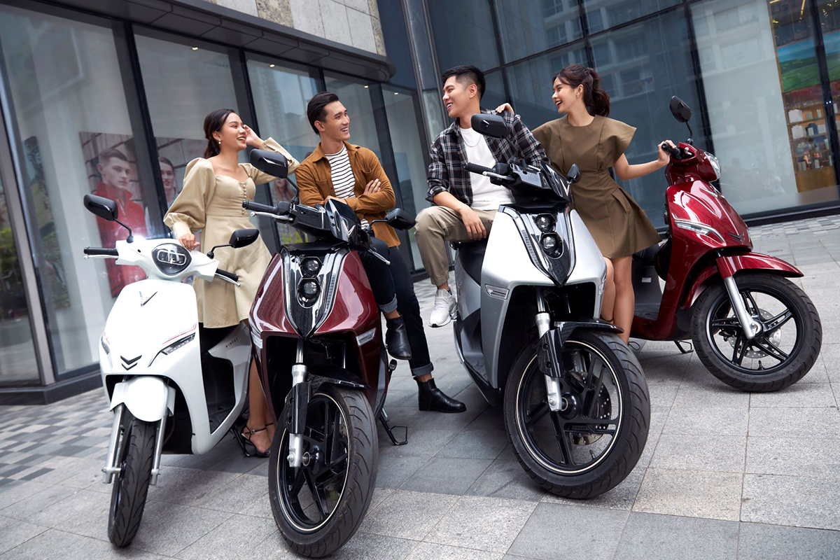 Thách thức trên thị trường xe máy điện