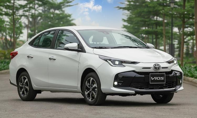 Toyota Vios mẫu sedan cỡ B bán chạy