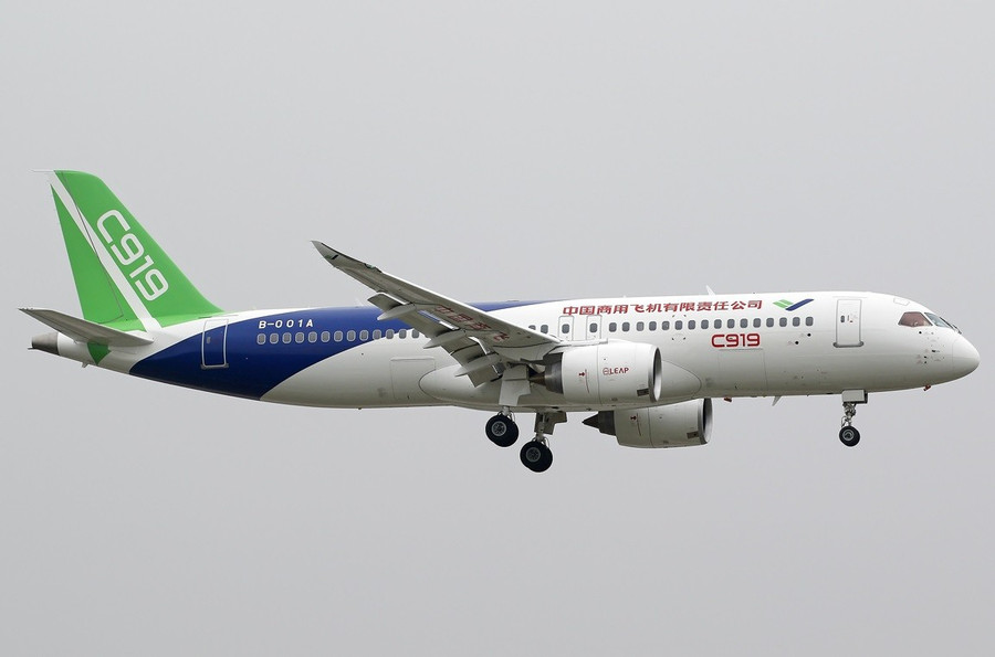 Máy bay C919 gặp khó khăn do phụ thuộc nhà cung cấp Mỹ