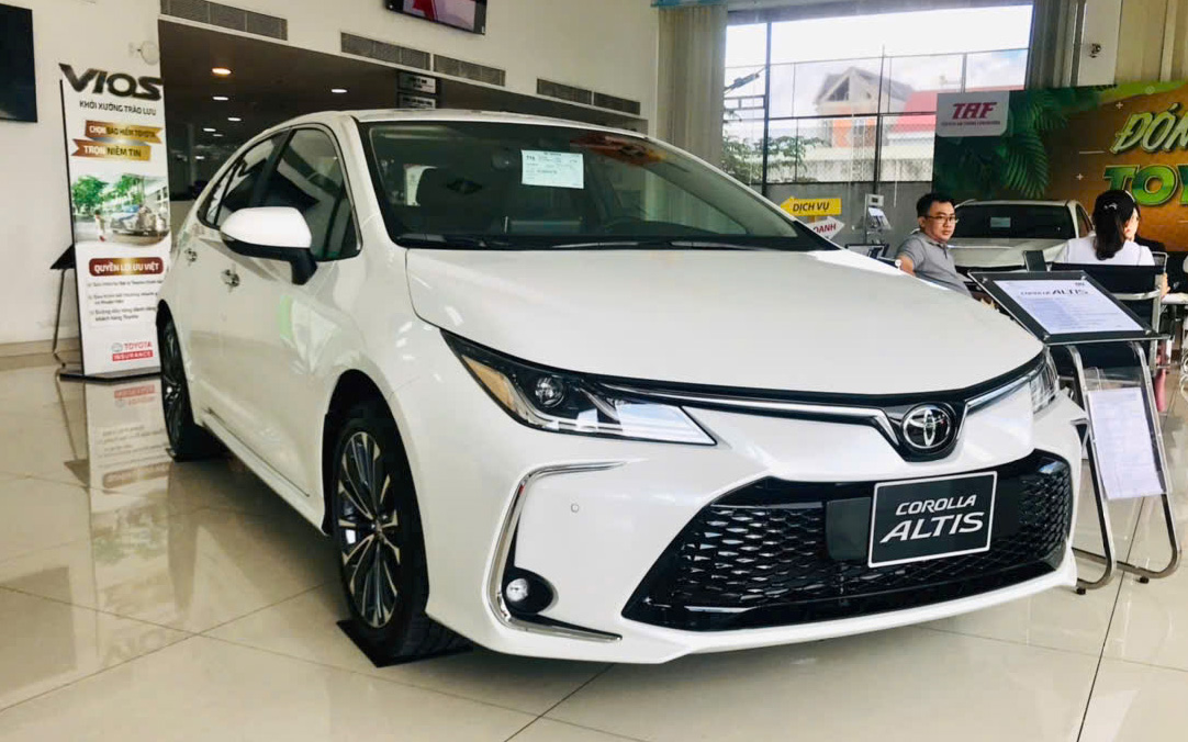 Thiết kế Toyota Altis hiện tại tại Việt Nam