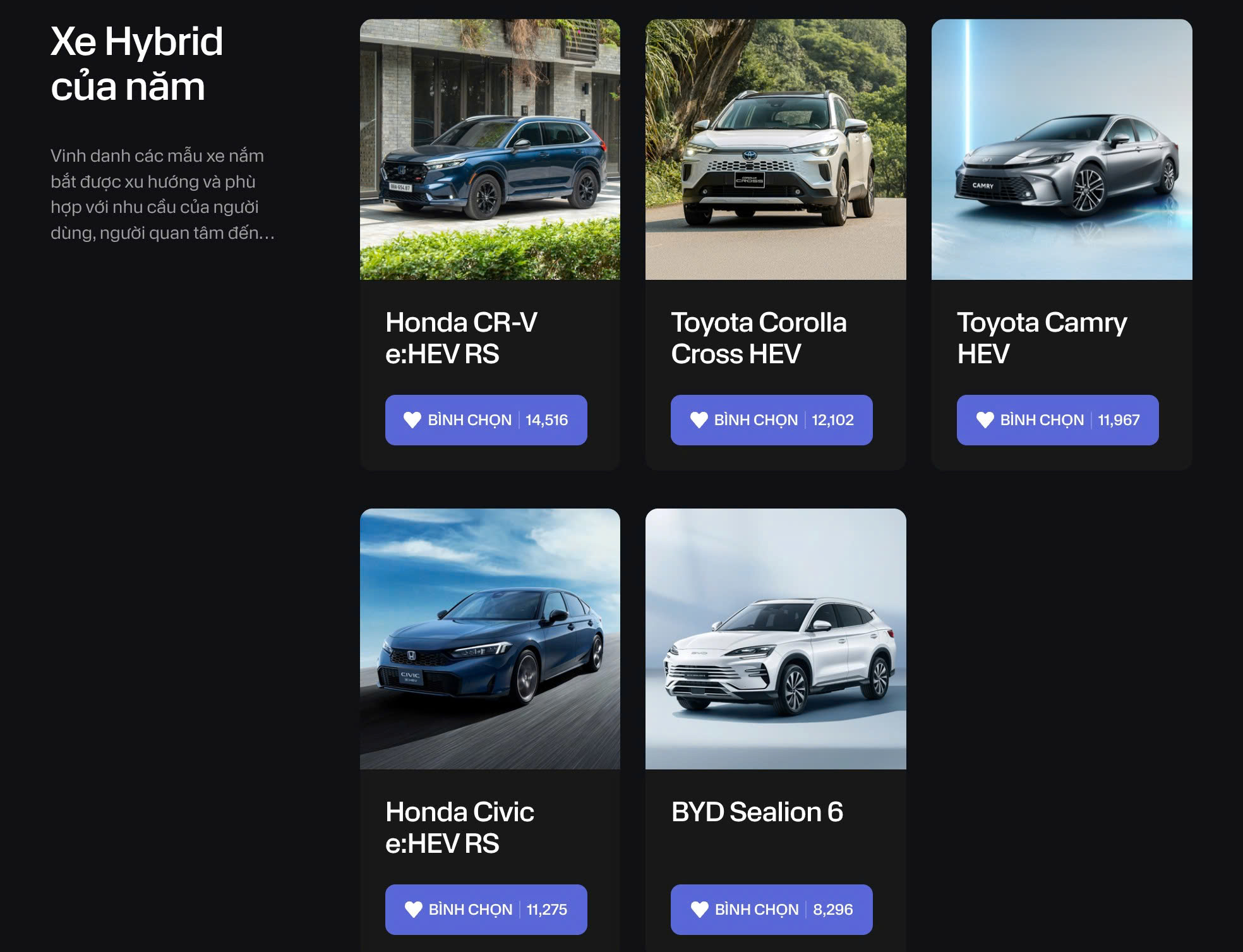 Sự lên ngôi của xe hybrid từ các thương hiệu Nhật Bản