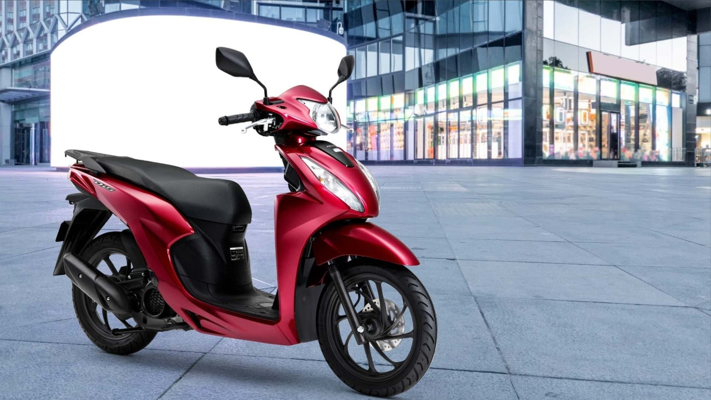 Honda ra mắt dàn xe máy mới kế nhiệm dòng Cub huyền thoại- Ảnh 5. Dio 110 Lite giống hệt Honda Vision