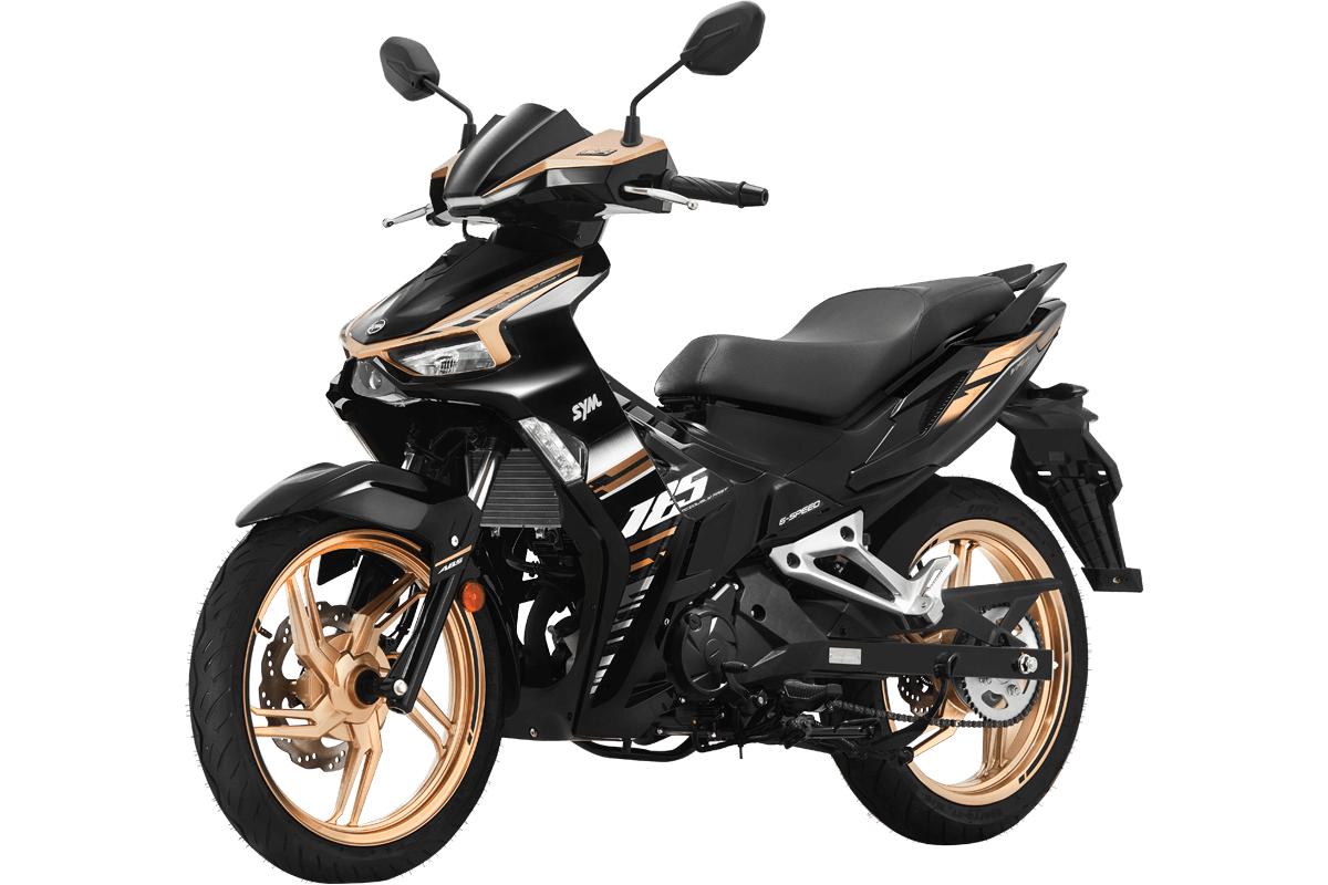 Mẫu xe SYM VF 185 tại triển lãm Vietnam Motor Show 2024