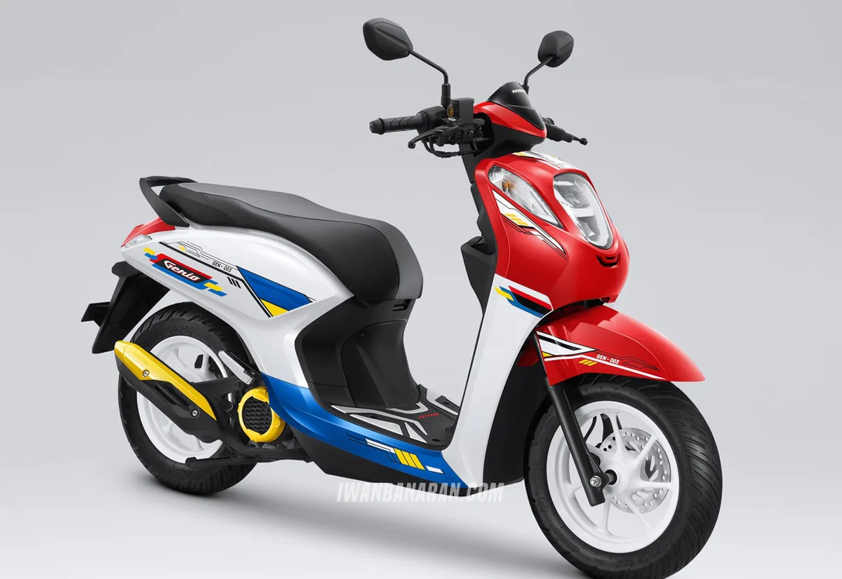 Phối cảnh tổng thể Honda Genio 2026 Honda Genio phiên bản mới