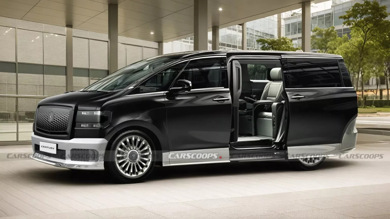 Minivan Century dựa trên Lexus LM