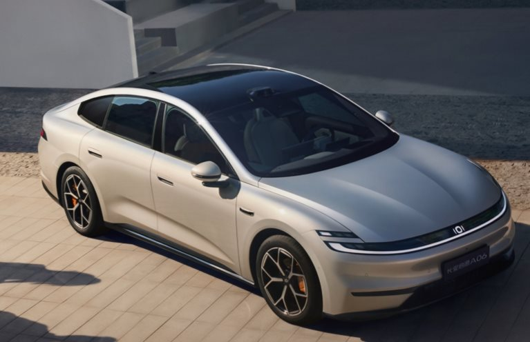 Mẫu xe điện mới with thiết kế hiện đại Xe điện Nevo A06 với thiết kế sang trọng, đèn LED toàn diện