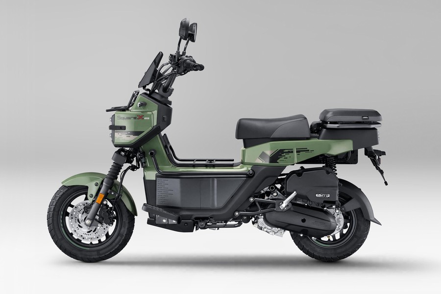 Honda Square X 125: Mẫu xe ga siêu dị, gây sốt giới trẻ với kiểu dáng vuông vức chưa từng có- Ảnh 2. Góc nhìn chi tiết thiết kế vuông của Honda Square X 125