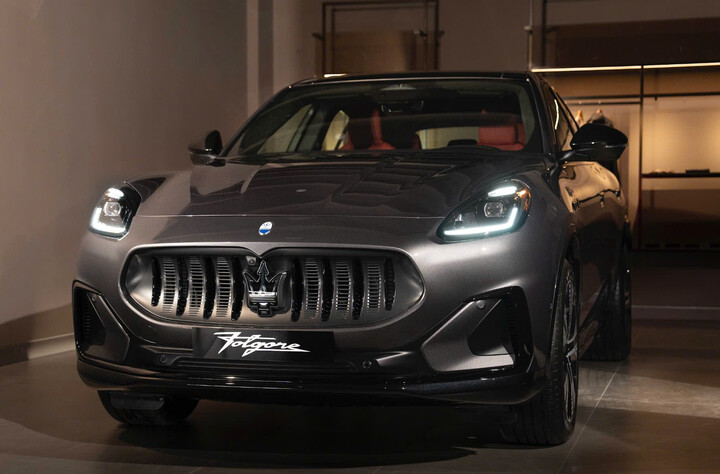 Phong cách thiết kế đặc trưng của Grecale Folgore Xe SUV thuần điện Grecale Folgore với thiết kế tinh tế