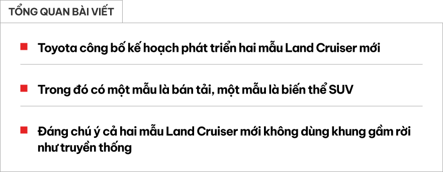 Land Cruiser khung rời bền bỉ