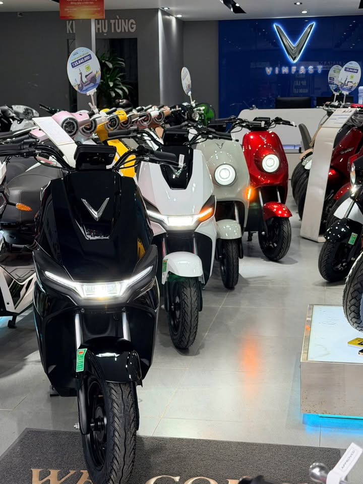 Hai mẫu xe ZGoo và Flazz tại cửa hàng