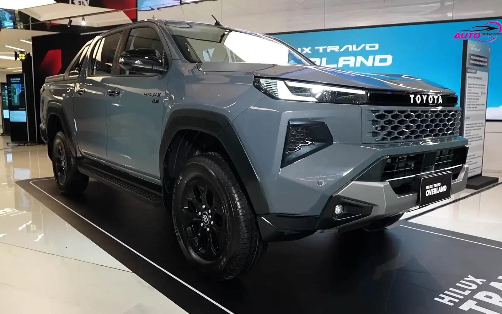 Thiết kế ngoại thất Toyota Hilux 2026 Ngoại thất Toyota Hilux mới