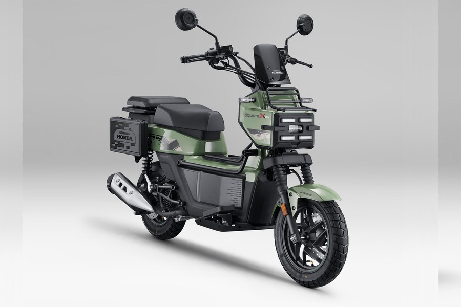 Honda Square X 125: Mẫu xe ga siêu dị, gây sốt giới trẻ với kiểu dáng vuông vức chưa từng có- Ảnh 1. Thiết kế vuông vức của Honda Square X 125