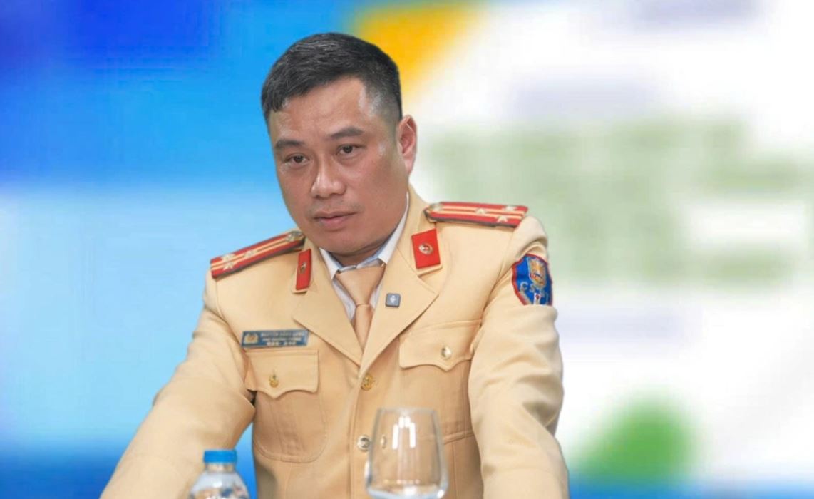 Đại diện Cục Cảnh sát giao thông: Trang bị ghế trẻ em trên ô tô có thể giảm từ 50 đến 70% mức độ chấn thương và nguy cơ tử vong Thượng tá Nguyễn Hồng Long - Cục Cảnh sát Giao thông