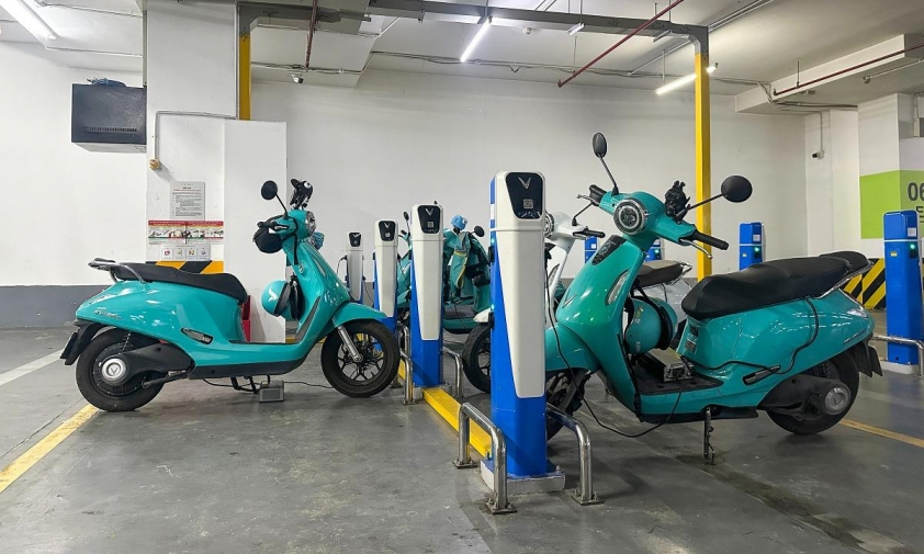 Điểm sạc công cộng cho xe máy điện Sạc tại các điểm công cộng giúp tăng tiện ích cho người dùng